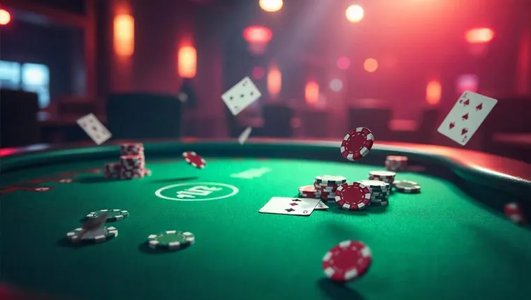 A visual representation of smart financial management, possibly showing a hand holding coins or chips, with a calculator or ledger in the background, symbolizing responsible gaming and strategic budgeting.