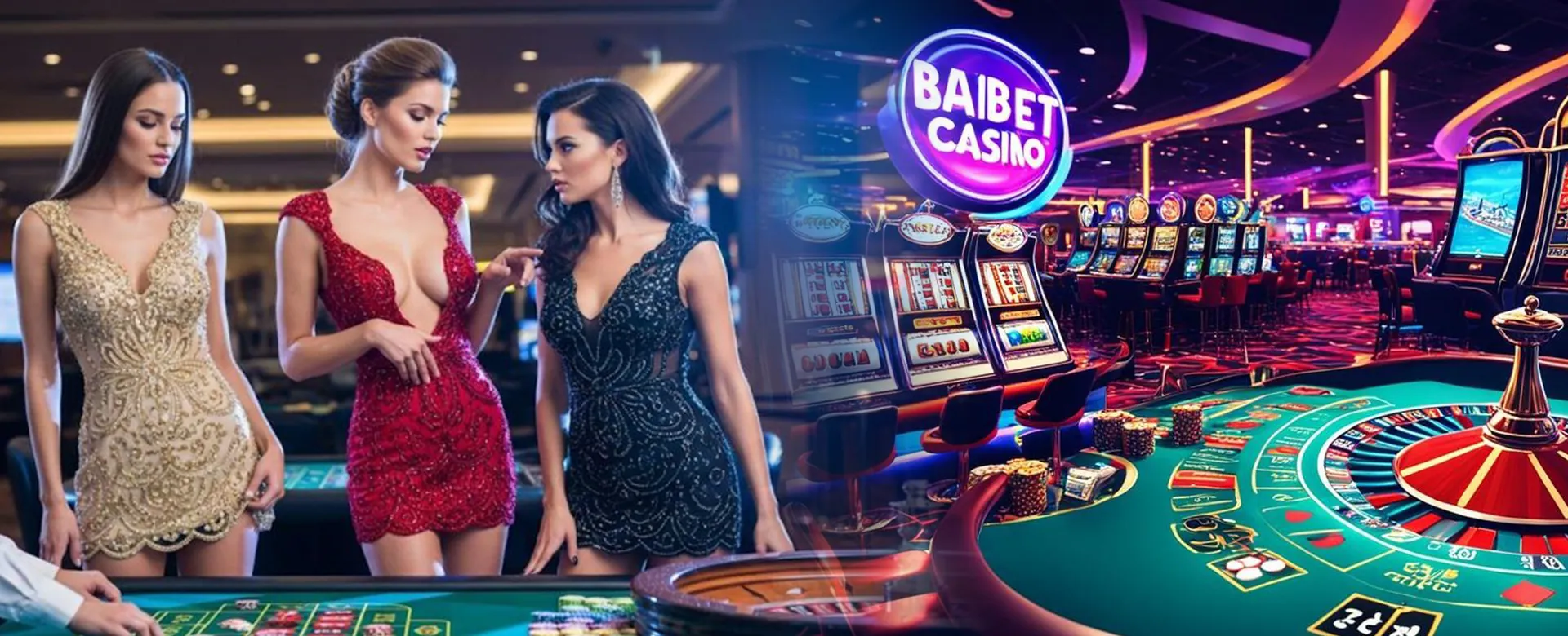 slotvip Live Casino Dealer preparing for a game