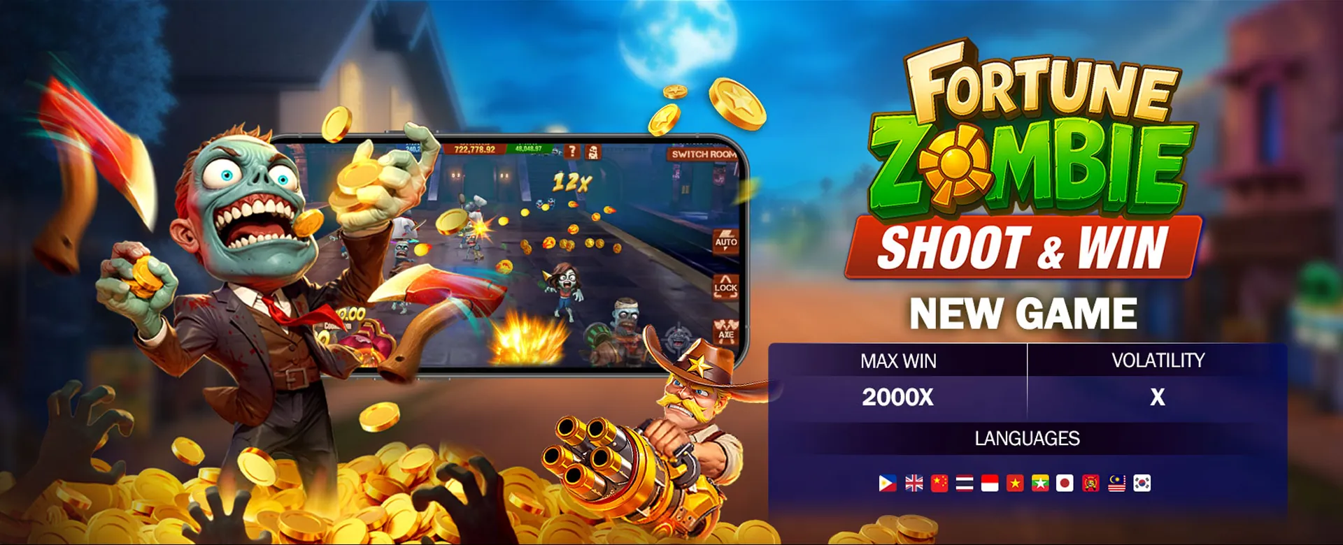 Slotvip Blog Hero Image showing various casino games and a winning atmosphere